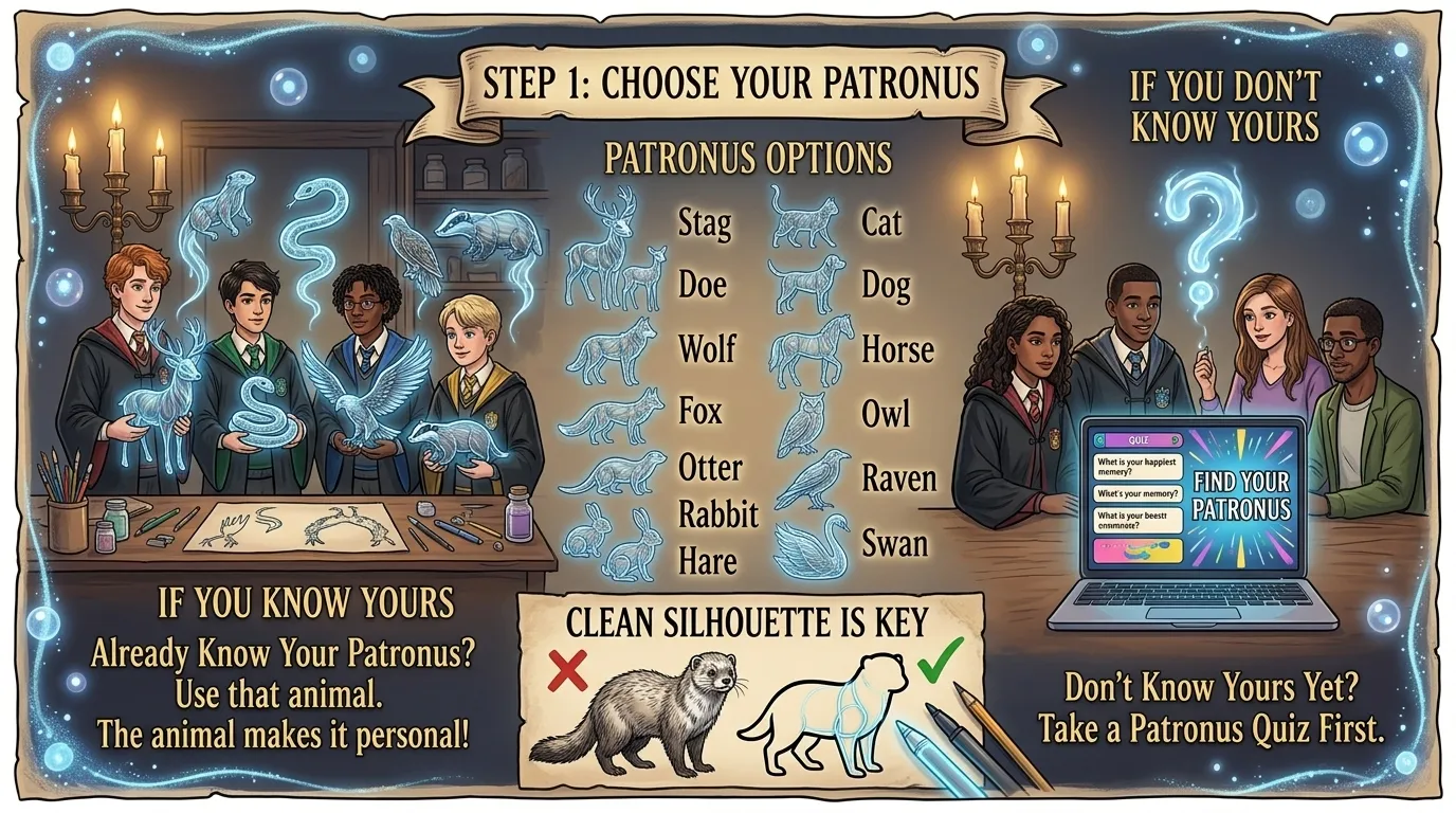Step 1 Choose Your Patronus