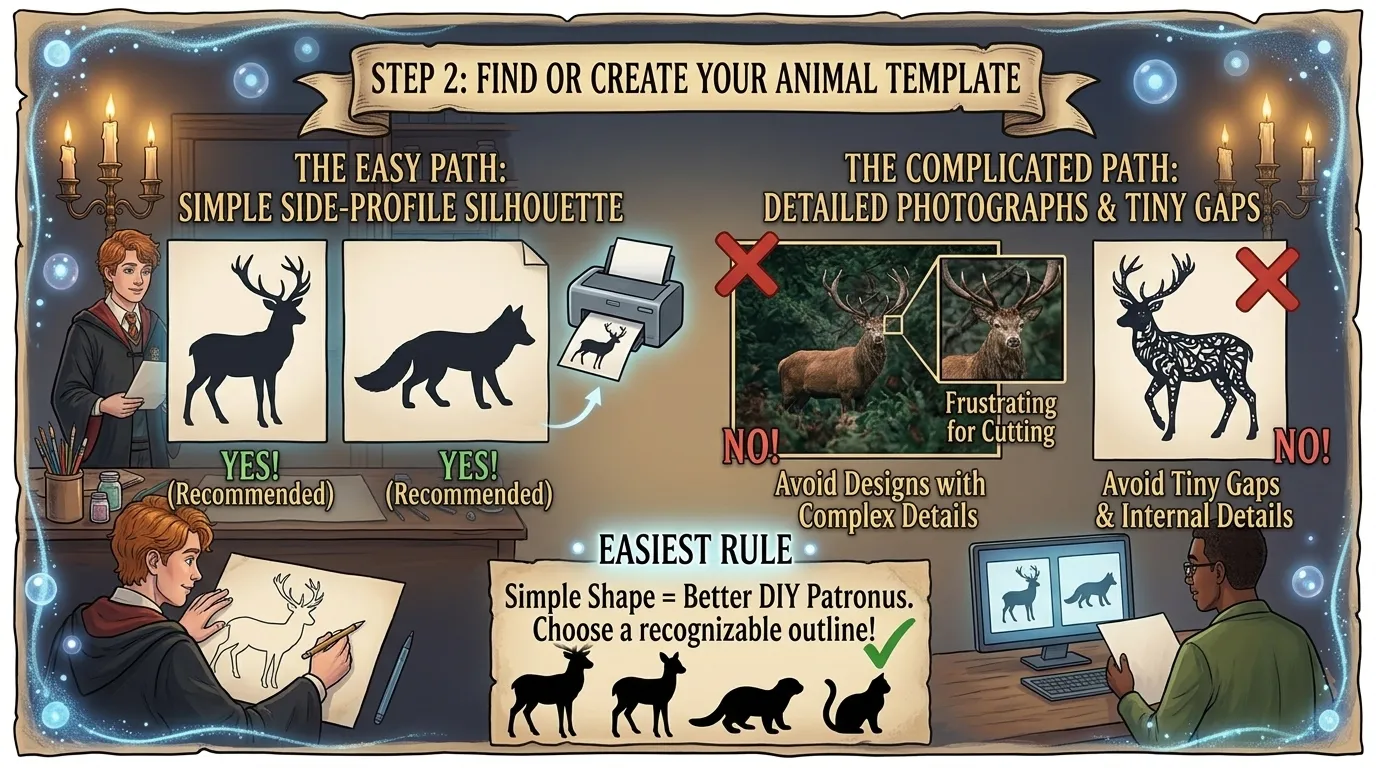 Step 2 Find or Create Your Animal Template