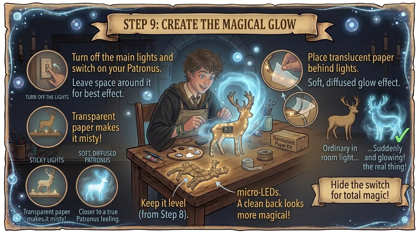 Step 9 Create the Magical Glow