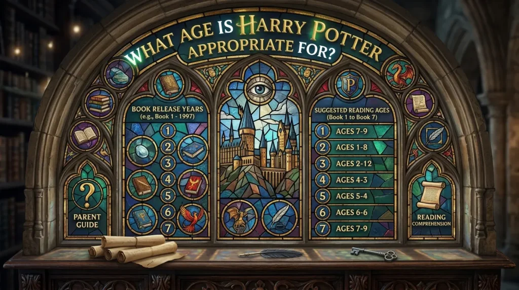 what age is harry potter books appropriate for