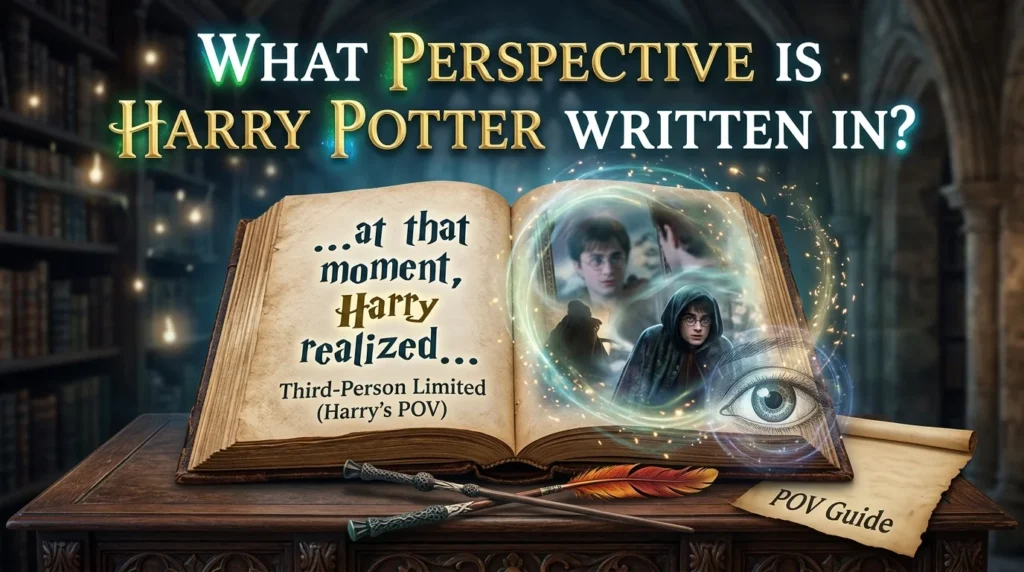 what perspective is harry potter written in